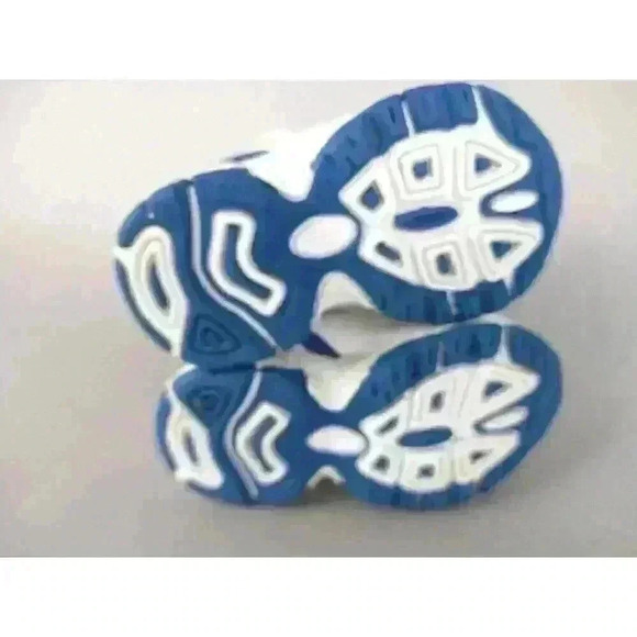 cross trekkers baby Infant lace up sneakers shoes white & blue size 3 - Picture 6 of 6